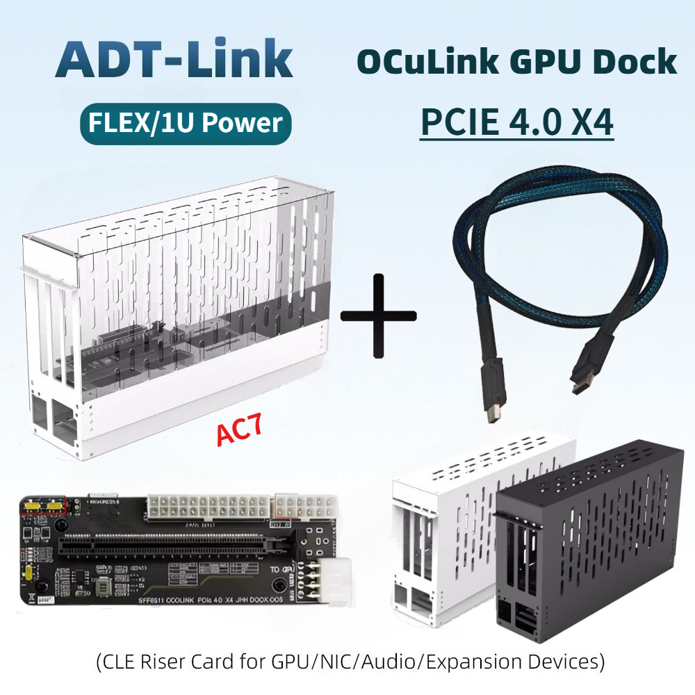 ด็อคการ์ดจอกราฟิก Oculink EGPU - External Gpu Dock Pcie 4.0 Oculink บทวิจารณ์และราคา