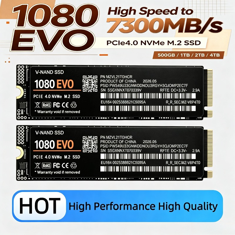 2026 รุ่นใหม่ 1080 EVO M.2 NVM - M.2 Nvme 4Tb Pcie 4.0 Ssd บทวิจารณ์และราคา