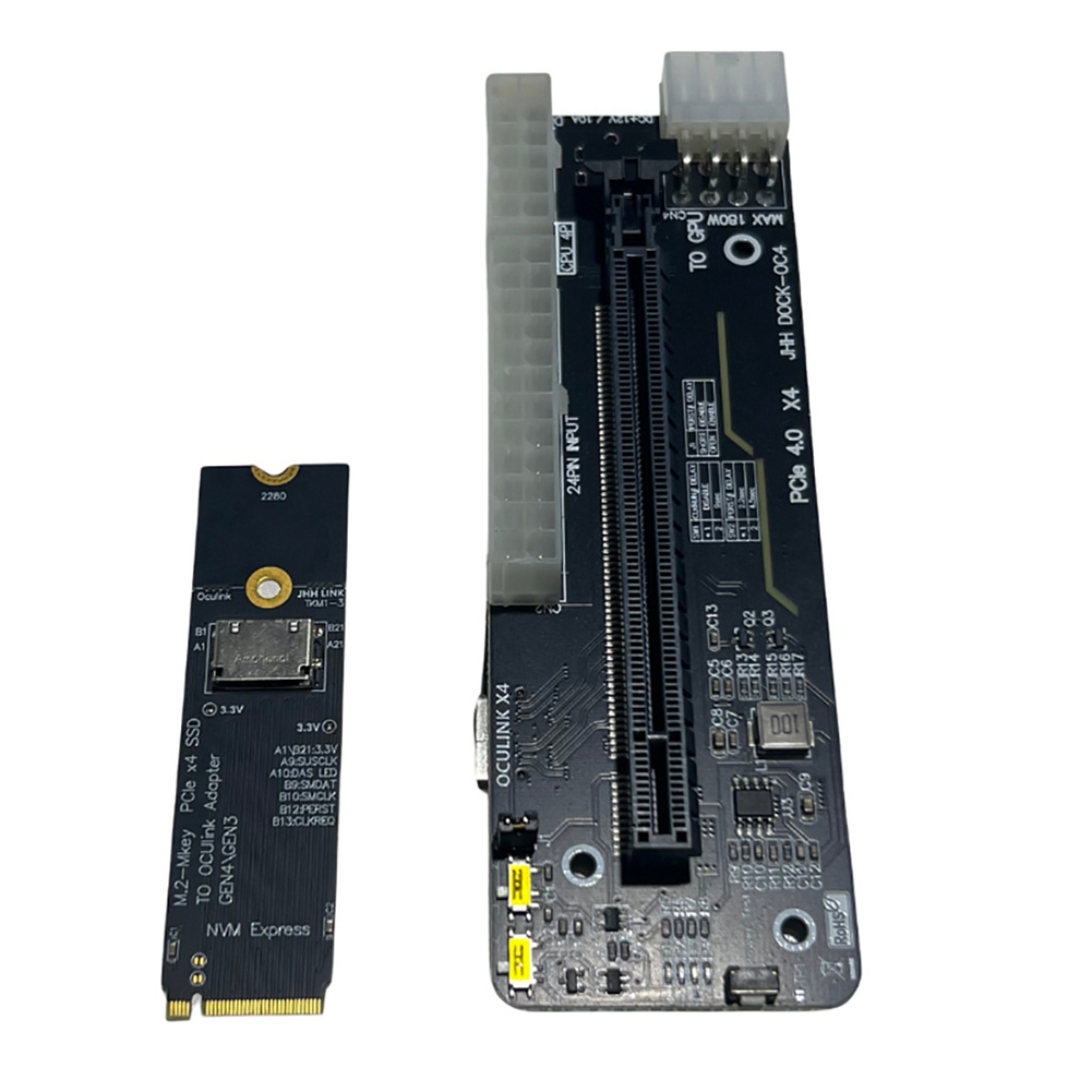 VEHO-For Oculink/M.2 Nvme กล่อ - External Gpu Dock Pcie 4.0 Oculink บทวิจารณ์และราคา