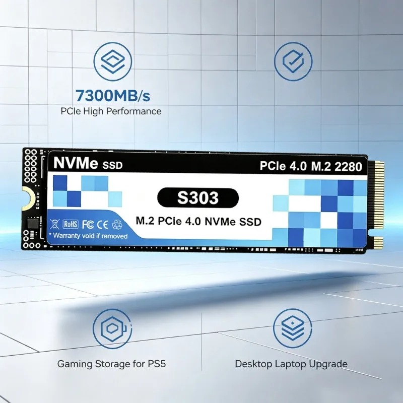 S303 M.2 NVMe SSD ภายใน ความจุ - M.2 Nvme 4Tb Pcie 4.0 Ssd บทวิจารณ์และราคา