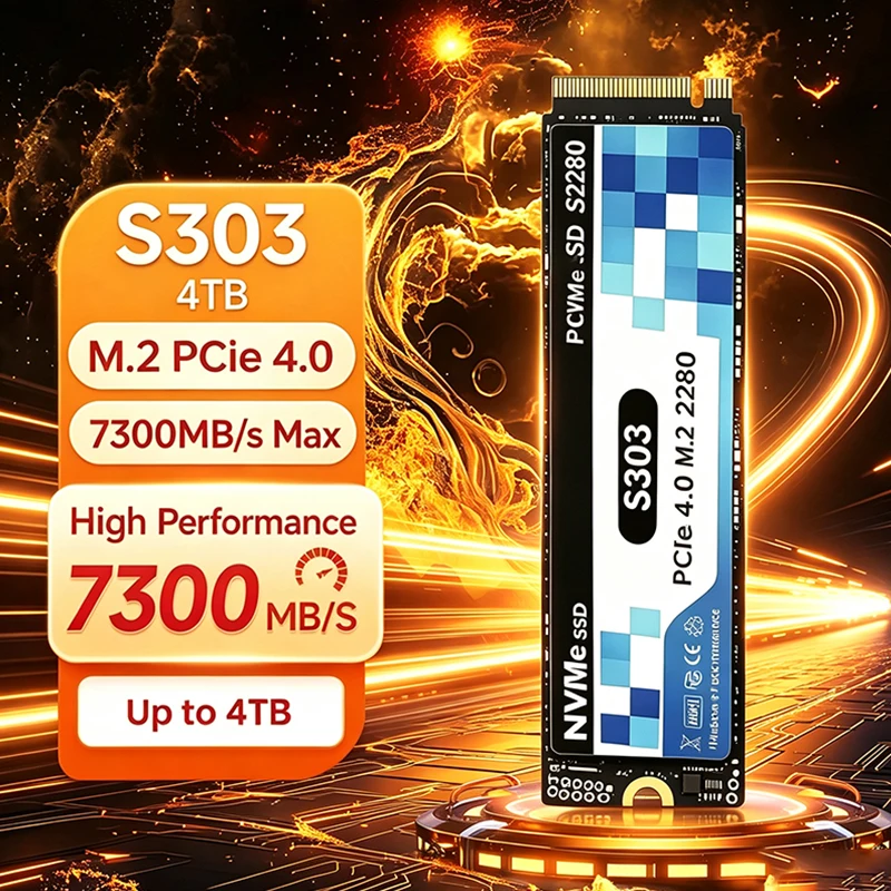 2026 รุ่นใหม่ S303 M.2 SSD M.2 - M.2 Nvme 4Tb Pcie 4.0 Ssd บทวิจารณ์และราคา