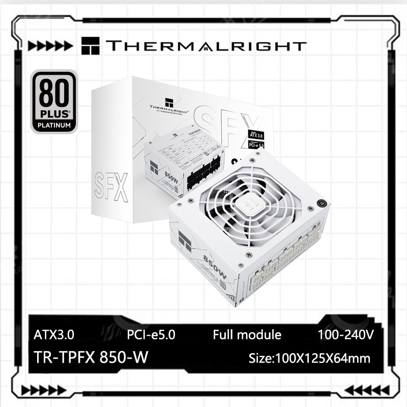 Thermalright TR-TPFX850สีขาว S - Sfx Power Supply 850W Gold บทวิจารณ์และราคา