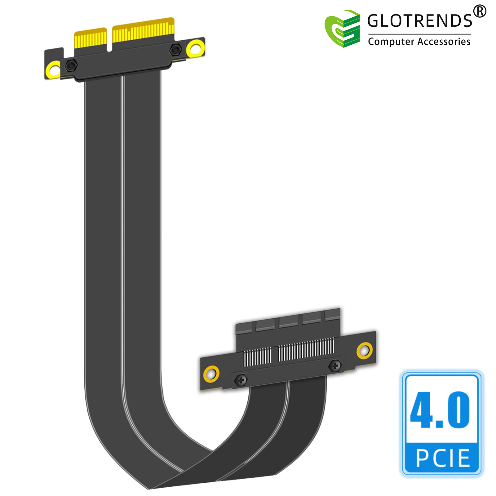 สายเคเบิล PCIe 4.0 X4 Riser, ม - Pcie 4.0 X16 Riser Cable 90 Degree บทวิจารณ์และราคา